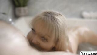 Pervert dude analed friends TS wife