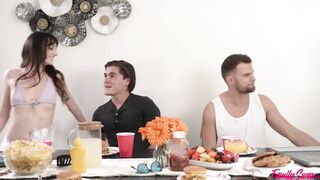 Swap Family Creampie Barbeque