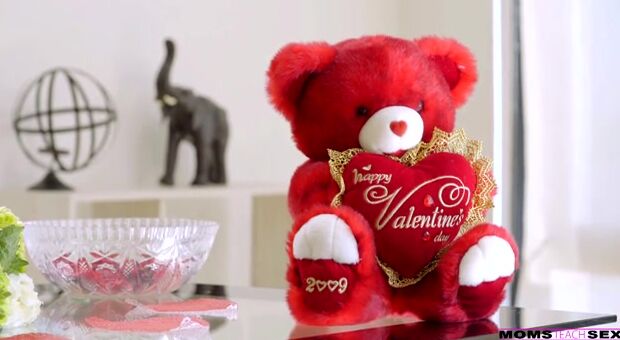Dani Jensen and her stepson Alex D are each gets ready for a fun time on Valentine's Day. When Alex's
