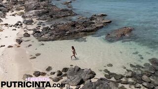 goddess Onlyfan Kat Getting Ready To Be Nailed at the Beach