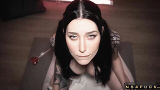 GORGEOUS GIRL ASKING FOR a CUMSHOT