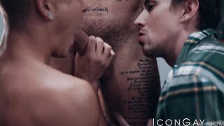 Student Andy Taylor rimmed before hot 3way with professor