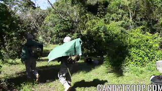 Major toughens his men with some sweet hardcore ass drilling