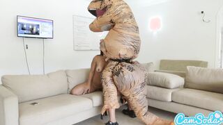 Camsoda-Kelsi Monroe- Big butt babe riding strapon toy