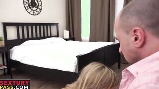 Horny gal loves when her feet are worshiped by a horny dude