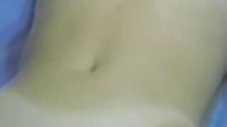 Big breasted amateur bimbo toyed by her perverted friend