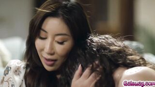 Victoria Voxxx and Nicole Doshi making love