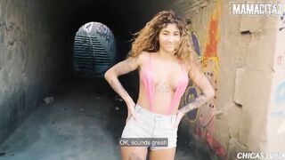 MAMACITAZ - (Venus Afrodita, Miguel Zayas) - Gigantic Fake Tits Latina Risky Outside Fucked With A Hard Cock Full Scene