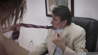 Stepdad fucks teen russian stepdaughter