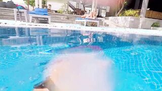 Porn Babe Big Sexy Tits Invites Guy Met At Pool