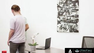NURU GRIND - Huge Tit mom Natasha Nice Takes With Delight The Virginity Of two Turned On 18yo Boys