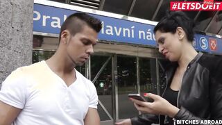 LETSDOEIT Russian Kira Queen Fucks Abroad With Ennio Guardi