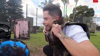 MAMACITAZ - Latina Goddess Miranda Banks Turns Paintball Game In Bombshell Outside Sex