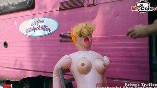 German gigantic natural titties housewife fuck the neighbor