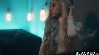 BLACKED Skinny Blonde Kenzie offer in her deepest desires