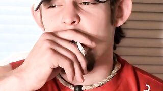 Hairy Maxx shows off undies likes to wank in the bathroom