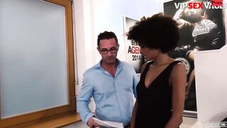 VIP SEX VAULT - Ebony beauty Squirts From beauty Casting