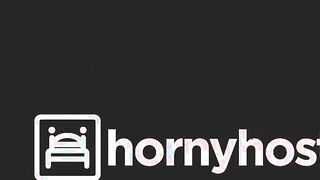HORNYHOSTEL - Long Hooters Red Blowjob Ria Red Surprise Sex In The Shower With bbcs