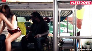 TURNED ON HOSTEL - LUCKY ENCOUNTER - Interracial Sex Compilation Part 2