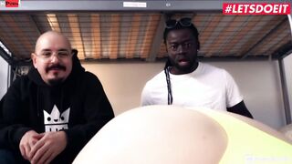 TURNED ON HOSTEL - LUCKY ENCOUNTER - Interracial Sex Compilation Part 2