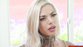 Busty Tattooed Slut Chantal Danielle Wants to Fuck
