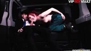 VIP SEX VAULT - Petite Red Haired Vagina Drilled In The