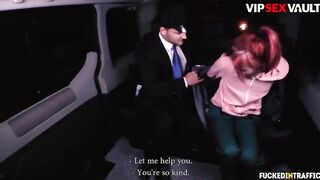 VIP SEX VAULT - Petite Red Haired Vagina Drilled In The