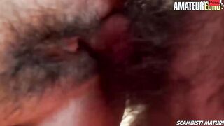 SCAMBISTIMATURI - Older BBW Lays On Her Back To Get Boned! Hard - AMATEUREURO
