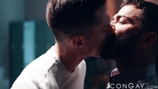 Twink Tristan Hunter facialized after hardcore doggystle fuck