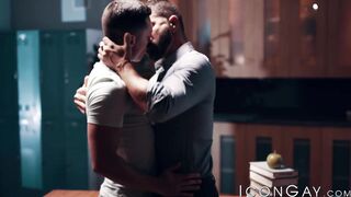Twink Tristan Hunter facialized after hardcore doggystle fuck