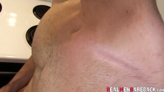 Real amateur studs lick their armpits and do anal raw style