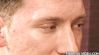 Amateur stud sucks on a big hairy cock and waits for cum