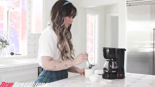 Aria Shows Her Professor Some Appreciation two