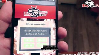 Amazing Goddess pick up online for a fucked date with a German tourist