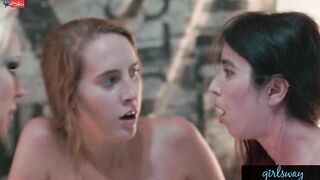 GIRLSWAY Nerdy Girls Have Their First 3Way With Virtual mom