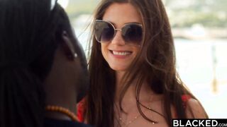 BLACKED Hot Divorcee Little Caprice rebounds with some big black dick