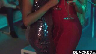 BLACKED Shy Talia seduces her longtime crush on holiday two