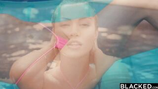 BLACKED babe Blonde gets the double penetration of a lifetime by 2 BBC