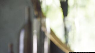 BLACKED Husband doesn't know she's getting double penetration'd on vacation