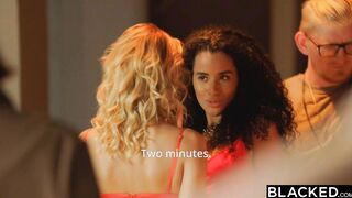 BLACKED Kelly shares her boyfriend's big BCC with Hot bestie Mia