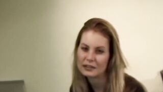 Cutie with small titties gets her pussy fucked in classic porn vid