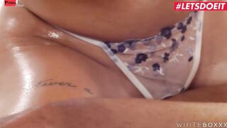 WHITEBOXXX - Zuzu Sweet Oils Up Her Stunning Body And Getting Ready For A Romantic Boned