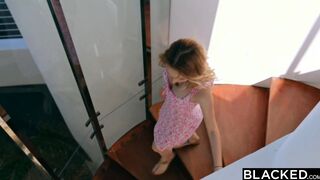 BLACKED Crazy Sexy coed Kelly has passionate fling with Aaron