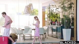 BLACKED Crazy Sexy coed Kelly has passionate fling with Aaron