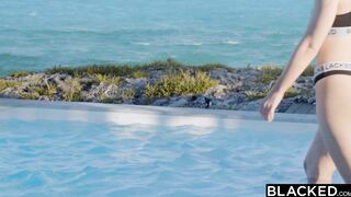 BLACKED babe blondes Agatha, Lika & Jazlyn take on two BBC