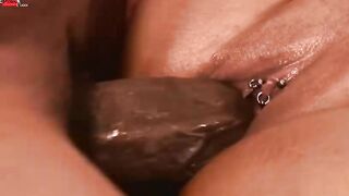 Chunky Latina Huge Island Likes Shorty Macs Fat Black Dick Into Her Fat Asshole