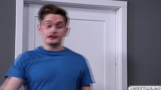 Jay Tee open his mouth for a facial from horny friends