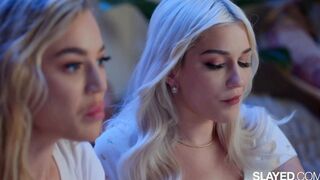 SLAYED Amazingly Hot besties Skye & Blake succumb to lust