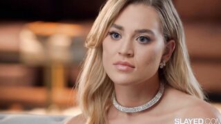 SLAYED Blonde hotties Blake & Jazlyn cum over & over again