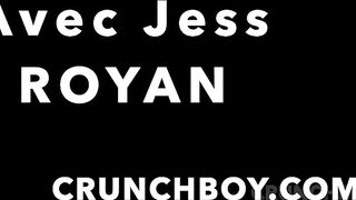 JESS ROYAN banged! by heterosexual latino inside Maspalomas two
